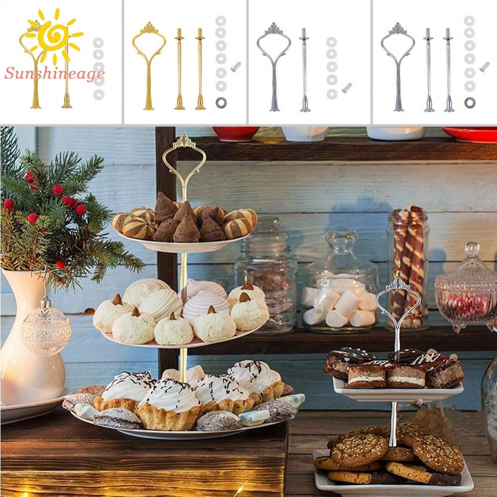 3 Tier Cake Stand Afternoon Tea Wedding Party Tableware Cupcake Dessert Holder