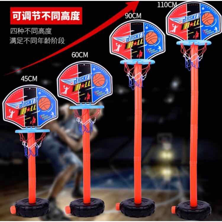 Đồ chơi trẻ em bộ bóng rổ cho bé vận động phát triển chiều cao 2 3 4 5 6 7 8 tuổi