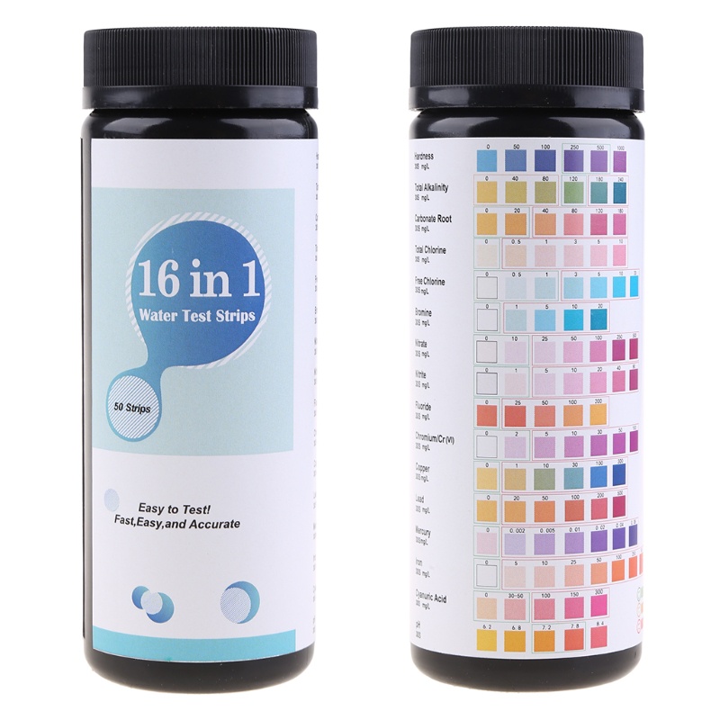 Bộ 50 Dải Kiểm Tra Nước Bể bơi Tiện Dụng