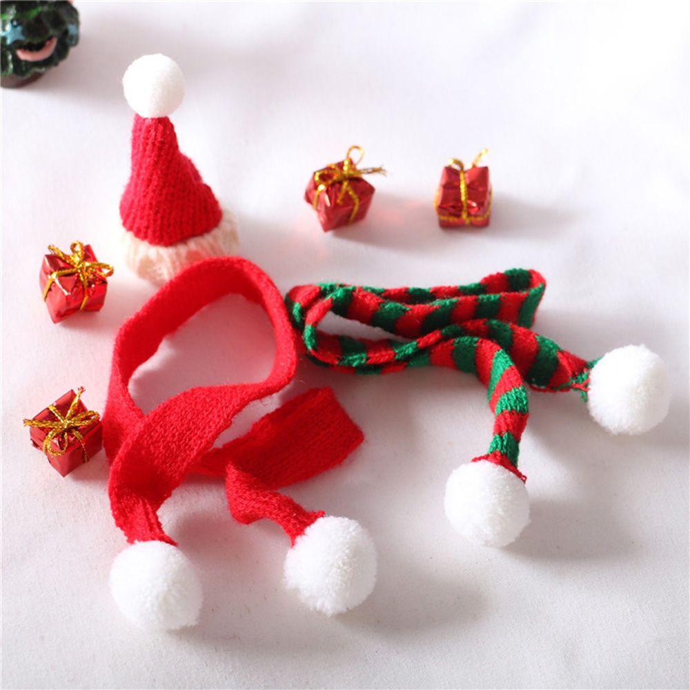 KUNHEV 4pcs/set Miniature Model Kids Gift High Reduction Plastic Cotton Christmas Decor