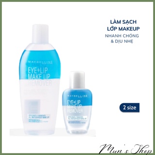 Tẩy trang mắt môi MAYBELLINE Make Up Remover Eye & Lip 40ml/150ml