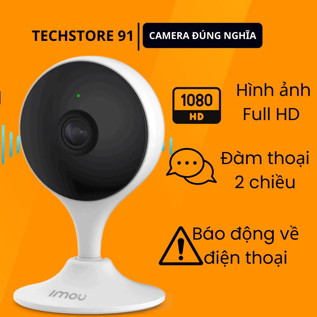Camera wifi C22 Cue2 báo động về điện thoại, đàm thoại 2 chiều ,hình ảnh ban đêm rõ nét chân thực