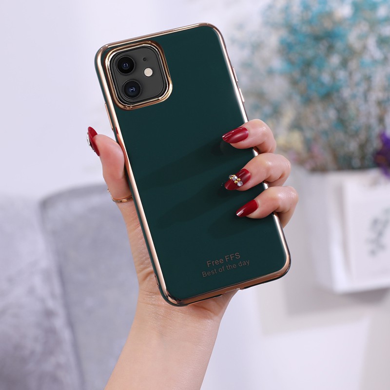 Ốp Điện Thoại Koosuk Mềm Mạ Long Lanh Cho iPhone 6 6S 7 8 Plus 11 Pro Max 12 Mini X XS XR SE 2020 SE2