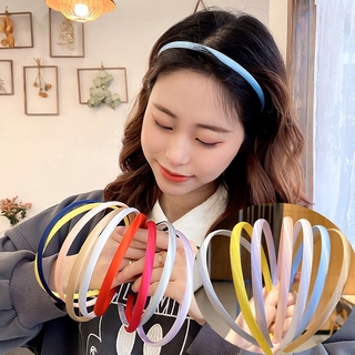  Băng đô cài tóc màu trơn thời trang cho nữ