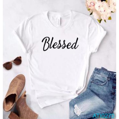 Áo In Hình Blessed Chất Mẫu ATI0270