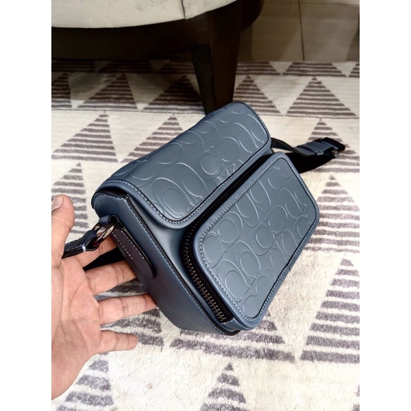 Túi Co ach nam auth tuồn da thật