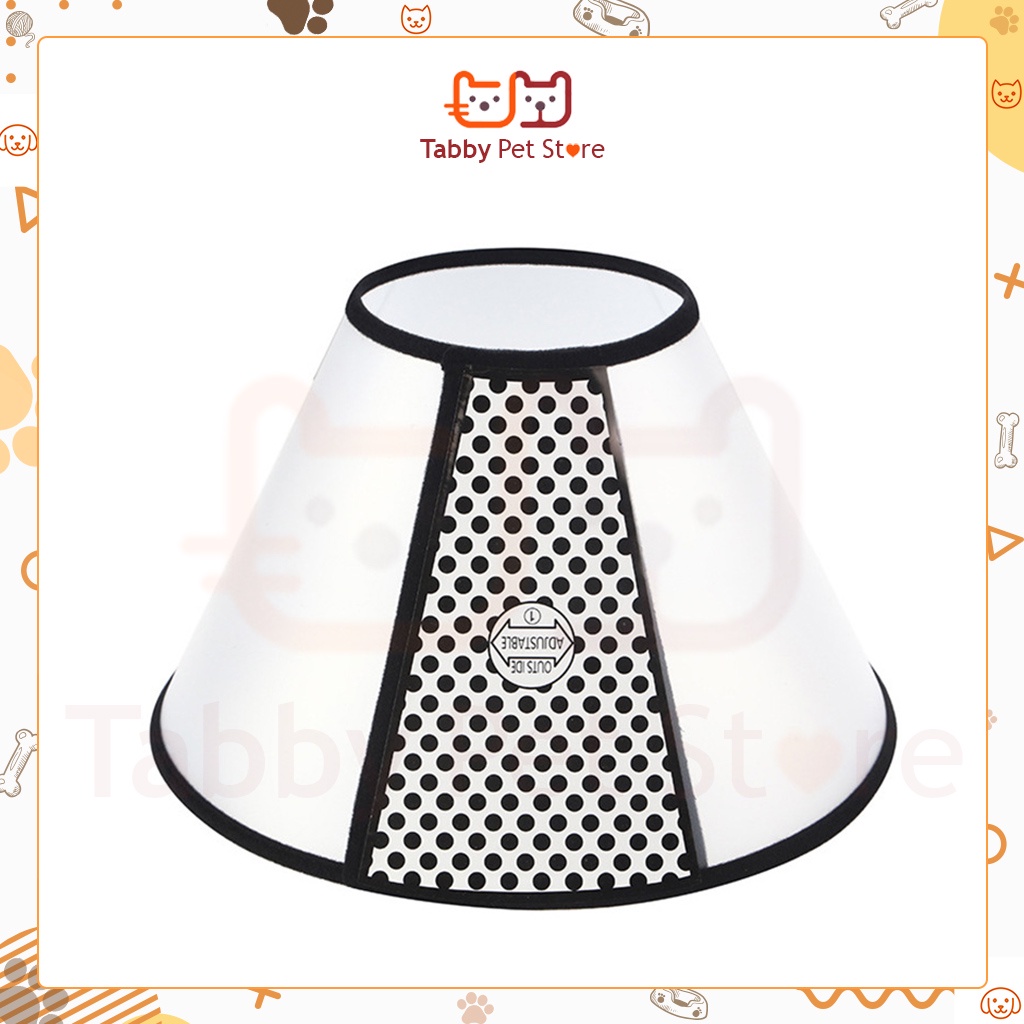 Vòng Loa chống liếm cho mèo chó thú cưng chính hãng Tabby Pet Store