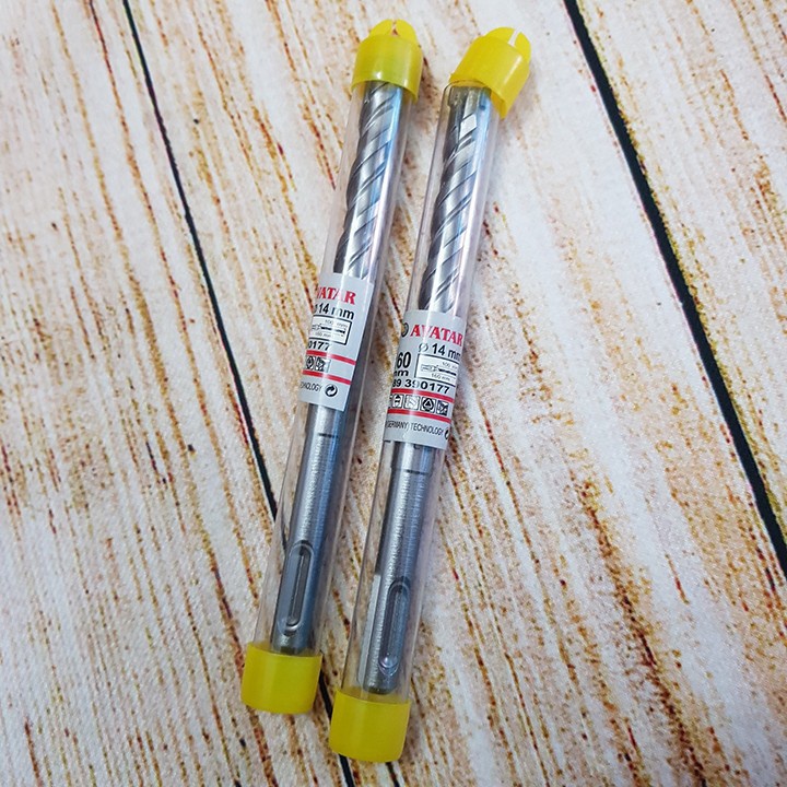 Mũi Khoan Bê Tông 4 Cạnh Avata, Mũi Khoan Tường
