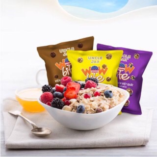 VIÊN YẾN MẠCH WOW BITE UNCLE JAX HẠNH NHÂN - VIỆT QUẤT 40G