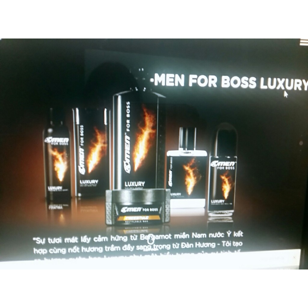 Trọn Bộ Sản Phẩm Xmen For Boss Luxury