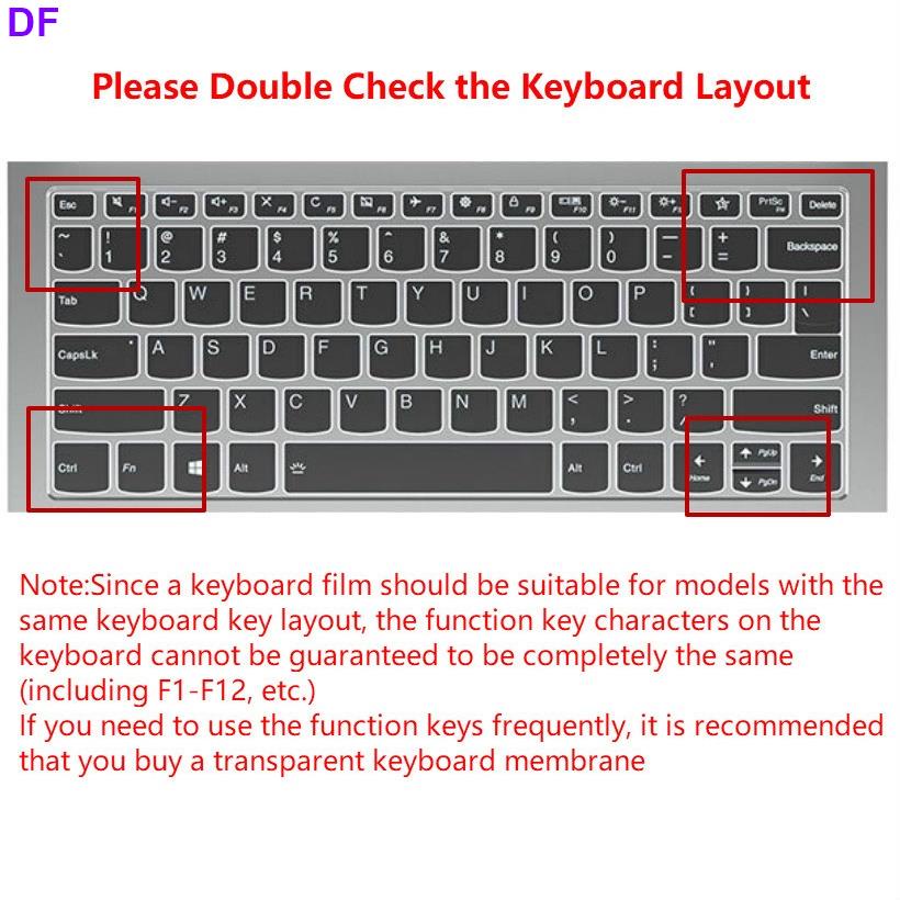Ốp Lưng Trong Suốt Viền Màu Cho Bàn Phím Máy Tính Lenovo Xiaoxin Pro13 2020 13.3"