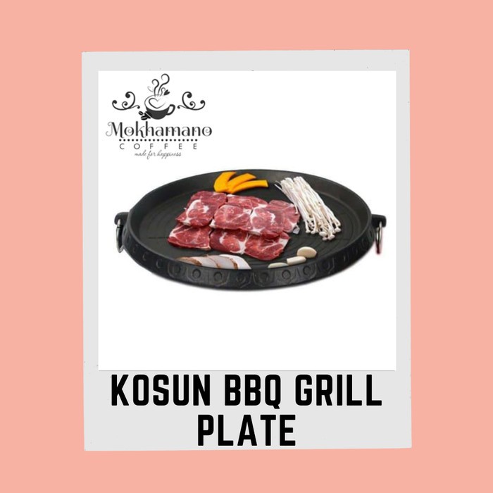 Vỉ Nướng Bbq Hình Tròn Đa Năng Phong Cách Hàn Quốc