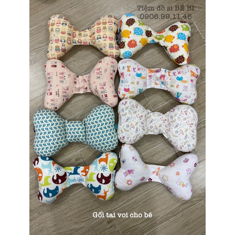GỐI TAI VOI CHỐNG BẸP ĐẦU CHO BÉ - HÀNG USED