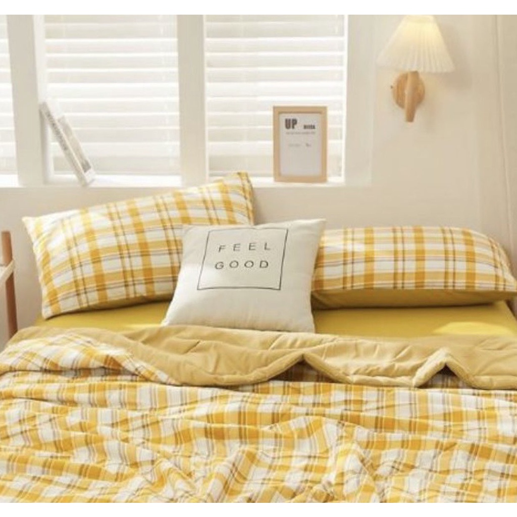 Bộ chăn ga gối cotton tici Emmibedding Store