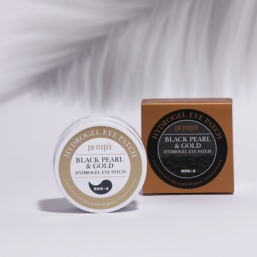 Mặt nạ mắt cao cấp PETITFEE Black Pearl & Gold