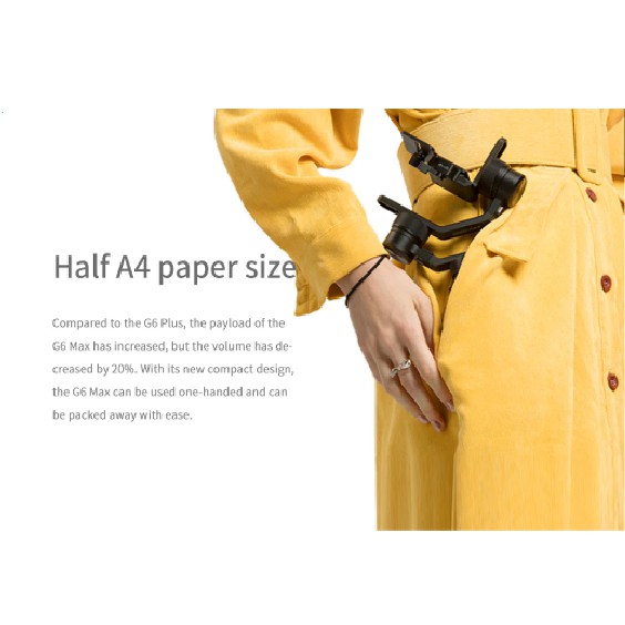 Gimbal Feiyu-Tech G6 Max - Dành cho máy ảnh , điện thoại, pocket camera ....Điều Khiển Gimbal thông qua Wifi/ USB | BigBuy360 - bigbuy360.vn