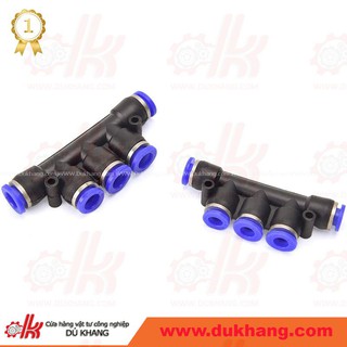Nối hơi 5 đầu ống khí nén PK
