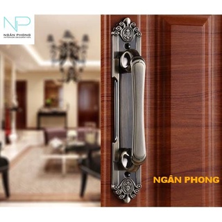 TAY NẮM CỬA GỖ ĐƠN GIẢN HỢP KIM KẼM