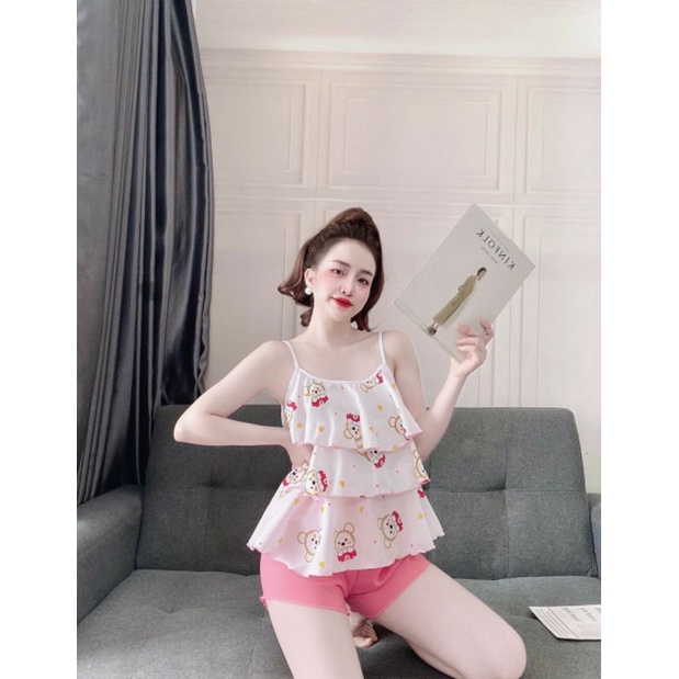 Sét đùi lụa tầng