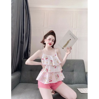 Sét đùi lụa tầng