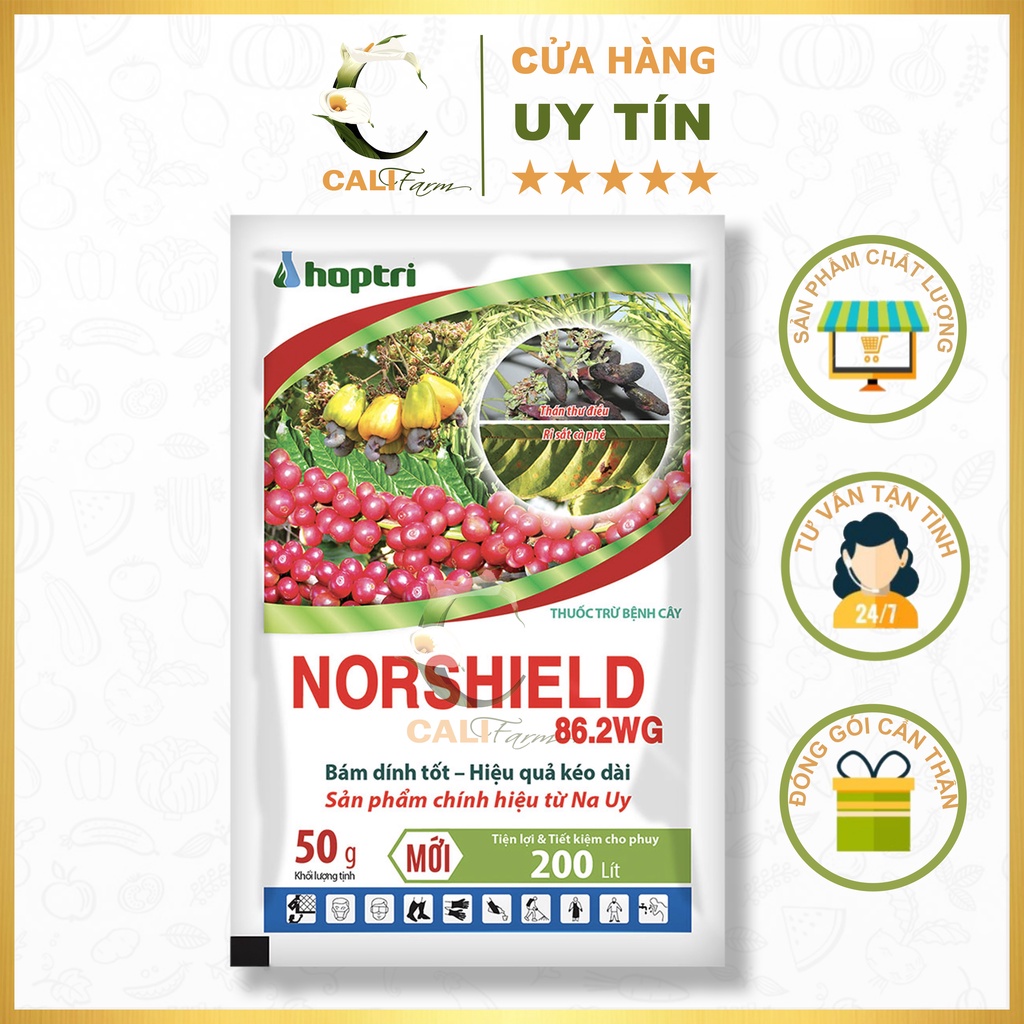 Thuốc trừ bệnh Norshield 86.2WG 50g (gốc đồng)