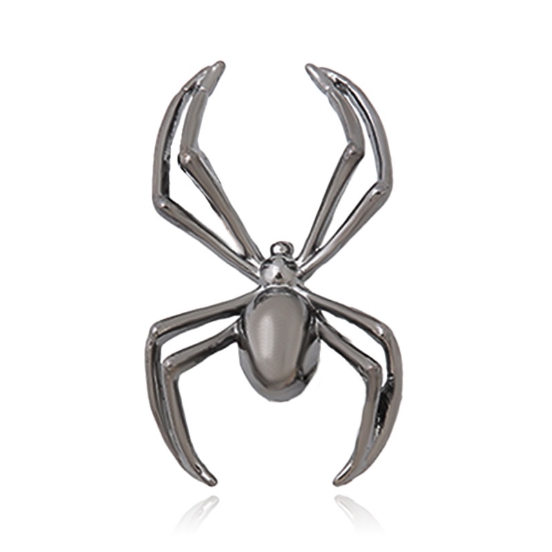 Ghim Cài Áo Hình Nhện Đen Cá Tính