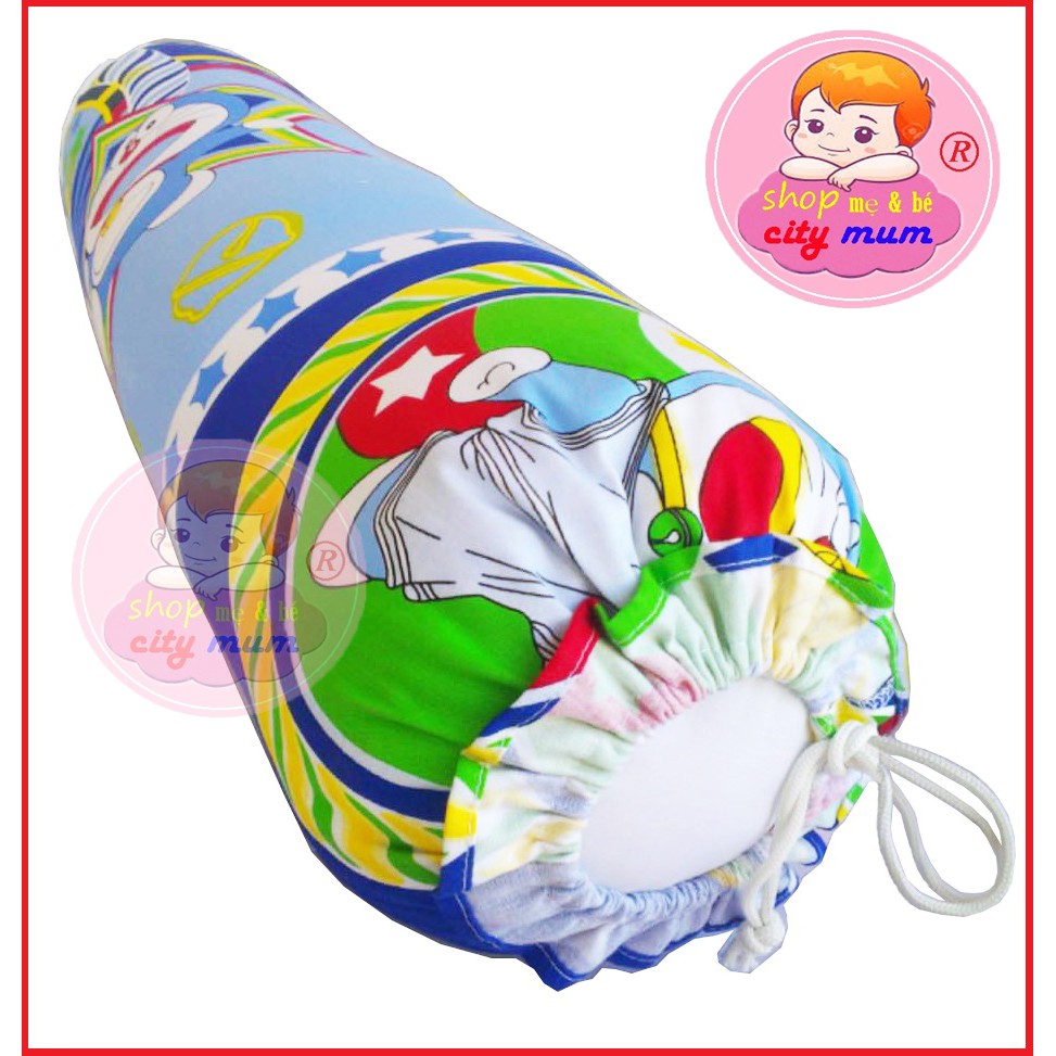 GỐI ÔM COTTON CHO BÉ VẢI COTTON THẮNG LỚI