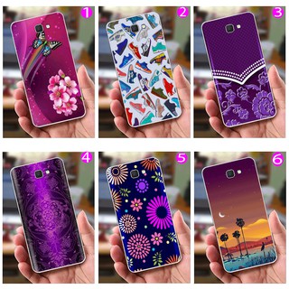 Ốp lưng Samsung J7 Prime (dẻo viền trắng trong) - Hoa Cỏ Mùa Xuân