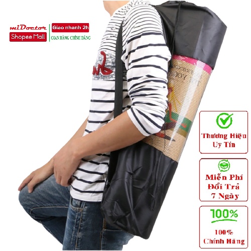 Túi lưới đựng thảm tập yoga, gym - Chính hãng miDoctor