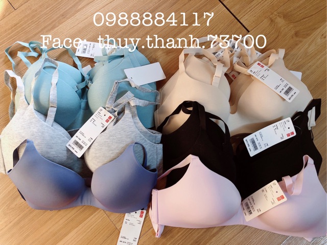 ÁO LÓT UNIQLO KHÔNG GỌNG NHẸ THOÁNG - HÀNG NHẬT CHÍNH HÃNG