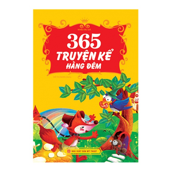 Sách - 365 truyện kể hằng đêm ( Bìa cứng tranh màu )