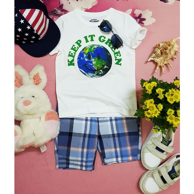 [Chính Hãng Carter's] Áo Thun Bé Trai Size 10kg-19kg Chất Cotton Mềm Mịn Co Giãn 4 Chiều Siêu Mát Hút Mồ Hôi