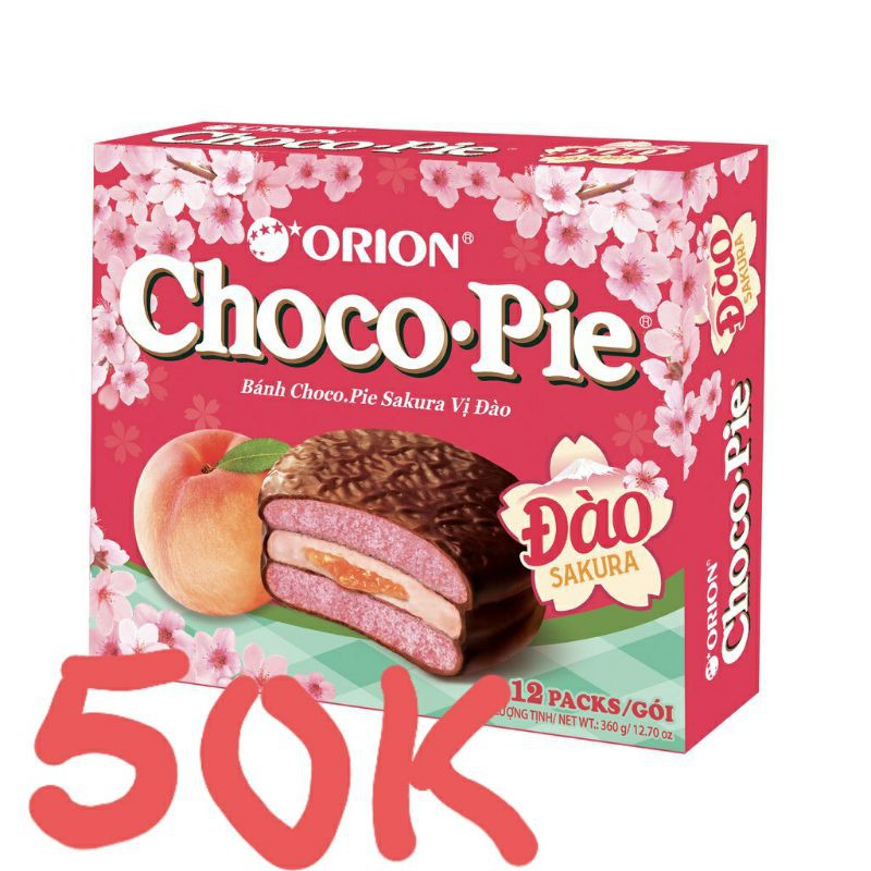 Bánh ORION hương vị mới sữa chua và hương đào