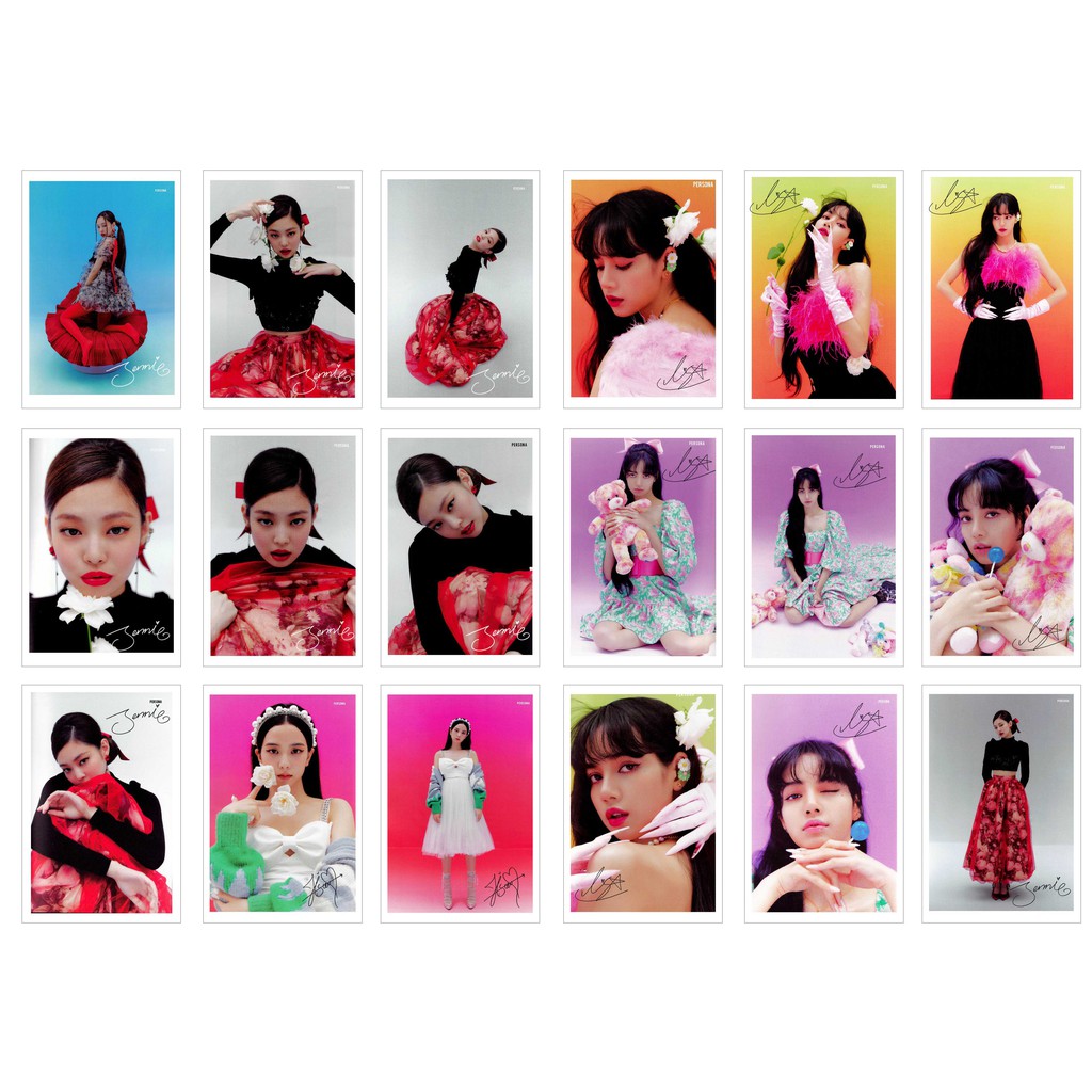 [Ép Lụa] Lomo Card 81 Ảnh BLACKPINK - Season's Greeting 2021