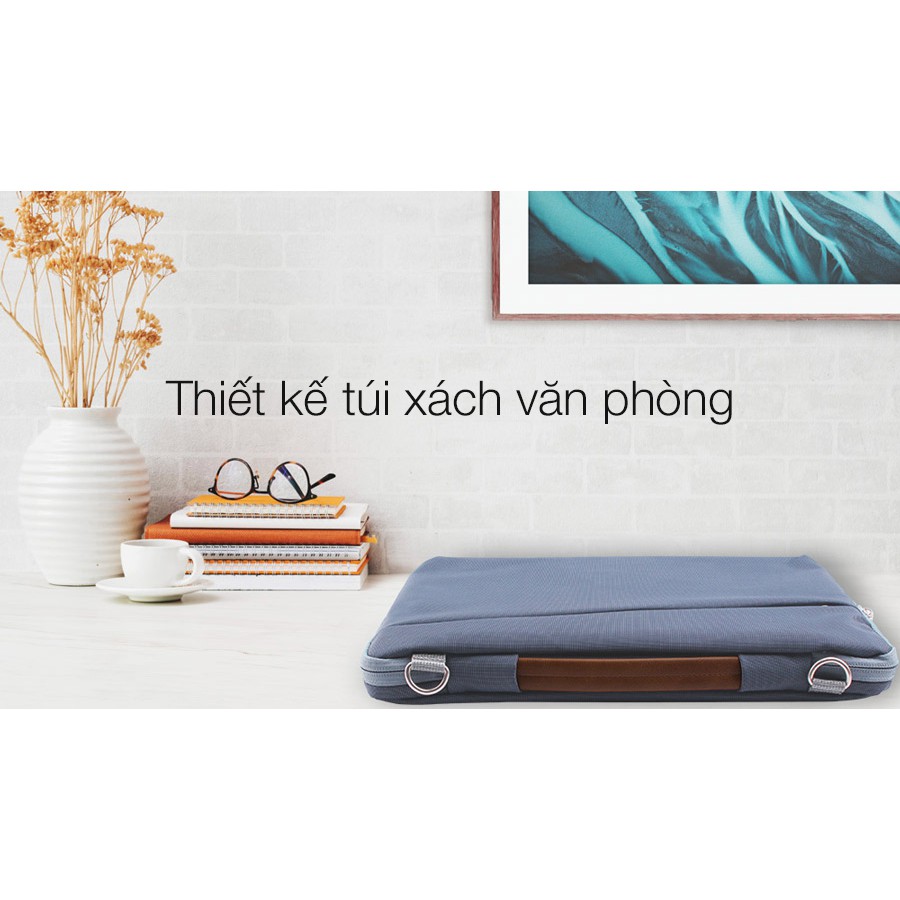 [Cam kết chính hãng] Túi xách + Cặp đeo chống sốc JCPal Tofino Messenger cho Macbook/Laptop - 13/14/15 inch (Màu đen)