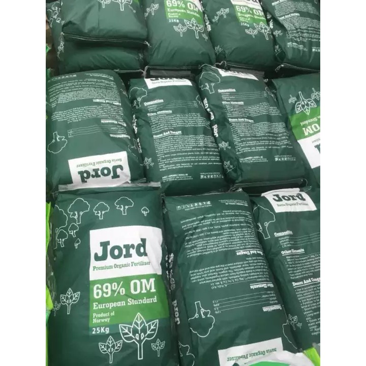 Phân hữu cơ tan chậm savia -jord, phân cá hồi ( túi chiết 2kg)