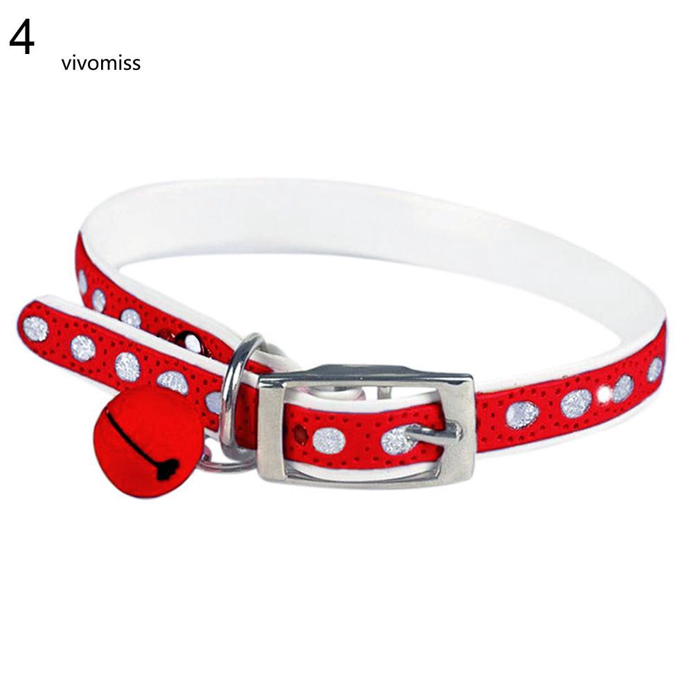 Vòng cổ da có chuông cho thú cưng