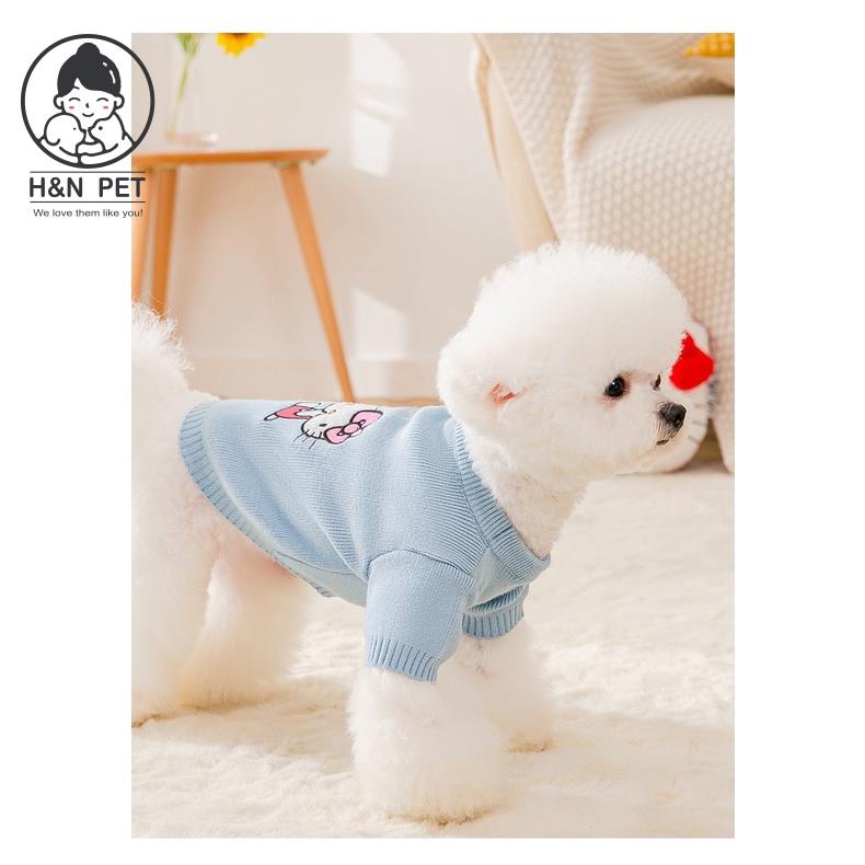 Áo len chó mèo Kitty gam màu nhẹ nhàng xinh xắn HN PET