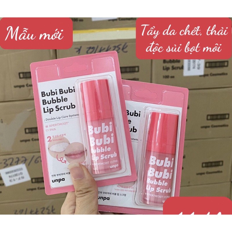 (chính hãng) 𝐓𝐀̂̉𝐘 𝐃𝐀 𝐂𝐇𝐄̂́𝐓 𝐂𝐇𝐎 𝐌𝐎̂𝐈 #BUBI BUBI LIP