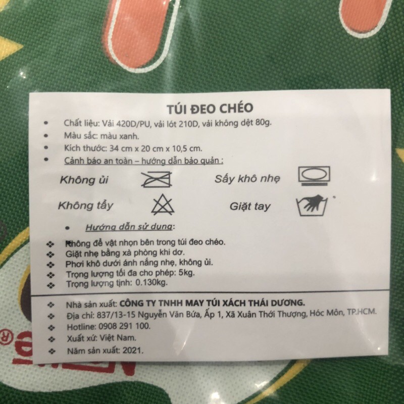 Túi đeo chéo Milo | BigBuy360 - bigbuy360.vn