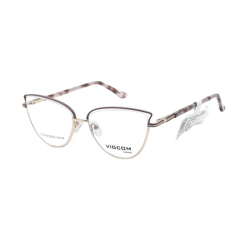 (Hàng chính hãng) Gọng kính nam nữ Vigcom VG1790 màu sắc thời trang