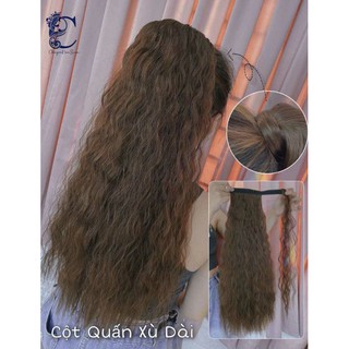 tóc cột xù quấn dây