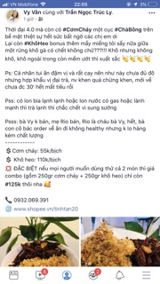 Cơm cháy chà bông nhà làm (250gr)
