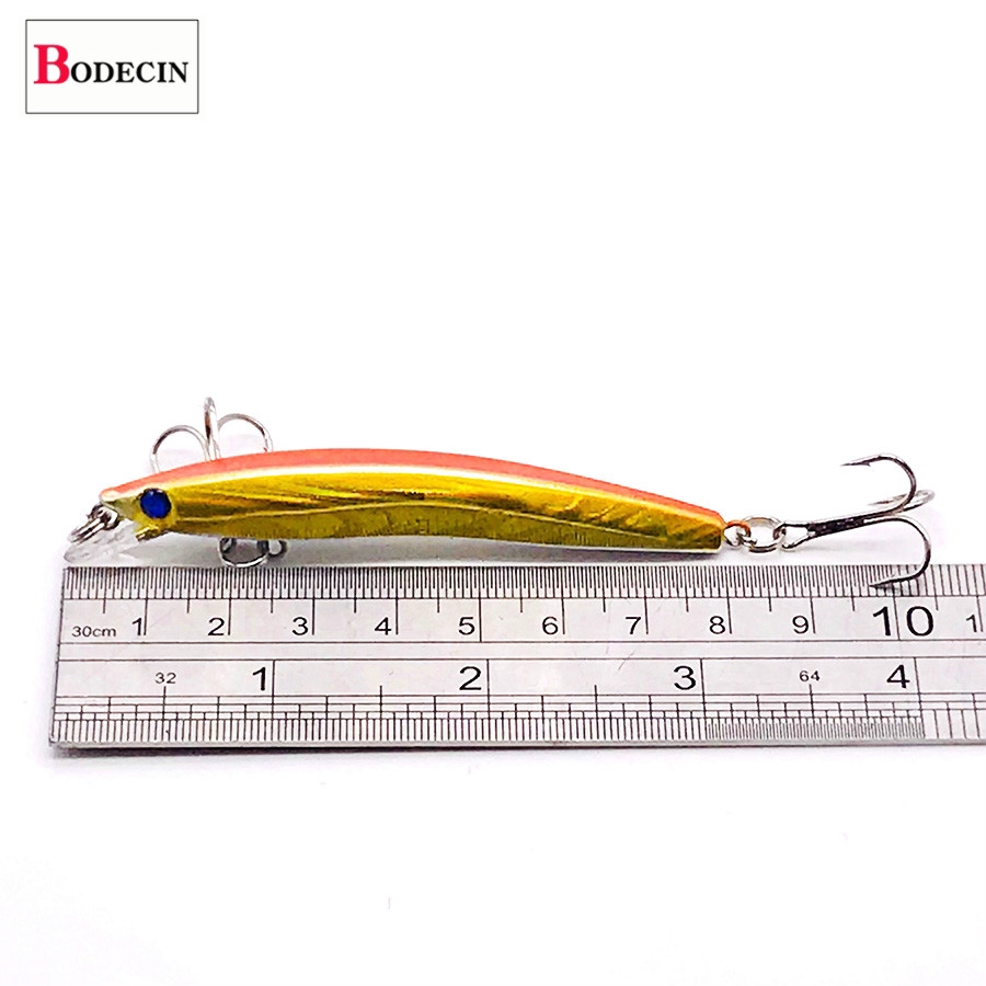 Mồi câu giả cá mắt 3D sống động kích thước 8cm