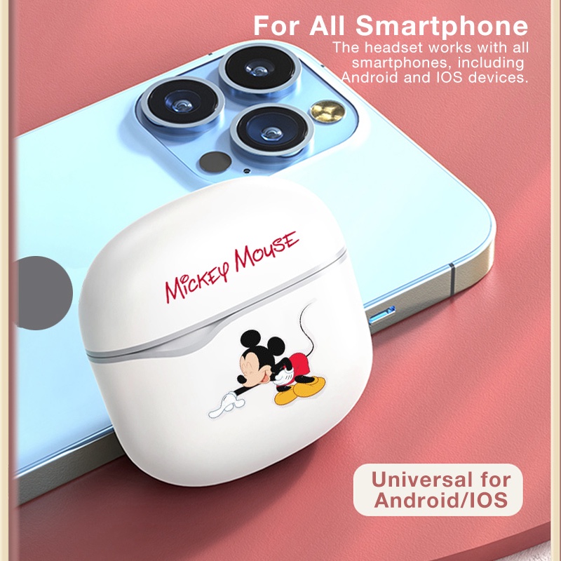 Tai Nghe Bluetooth Disney J11 Tai Nghe Không Dây Hoạt Hình Dễ Thương Chất Lượng Âm Thanh Tuyệt Vời Kèm Mic