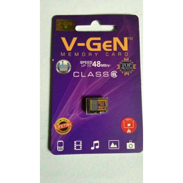 Linh Kiện Điện Tử Vgen Microsd 16gb Class 6 | BigBuy360 - bigbuy360.vn