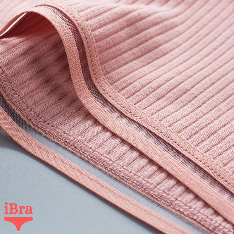 Quần lót nữ Cotton tăm cạp viền kháng khuẩn Nhật Bản chất co giãn SQ08