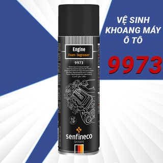 Dung dịch vệ sinh khoang máy ô tô Senfineco 9973 Engine Foam Degreaser dung tích 450ml