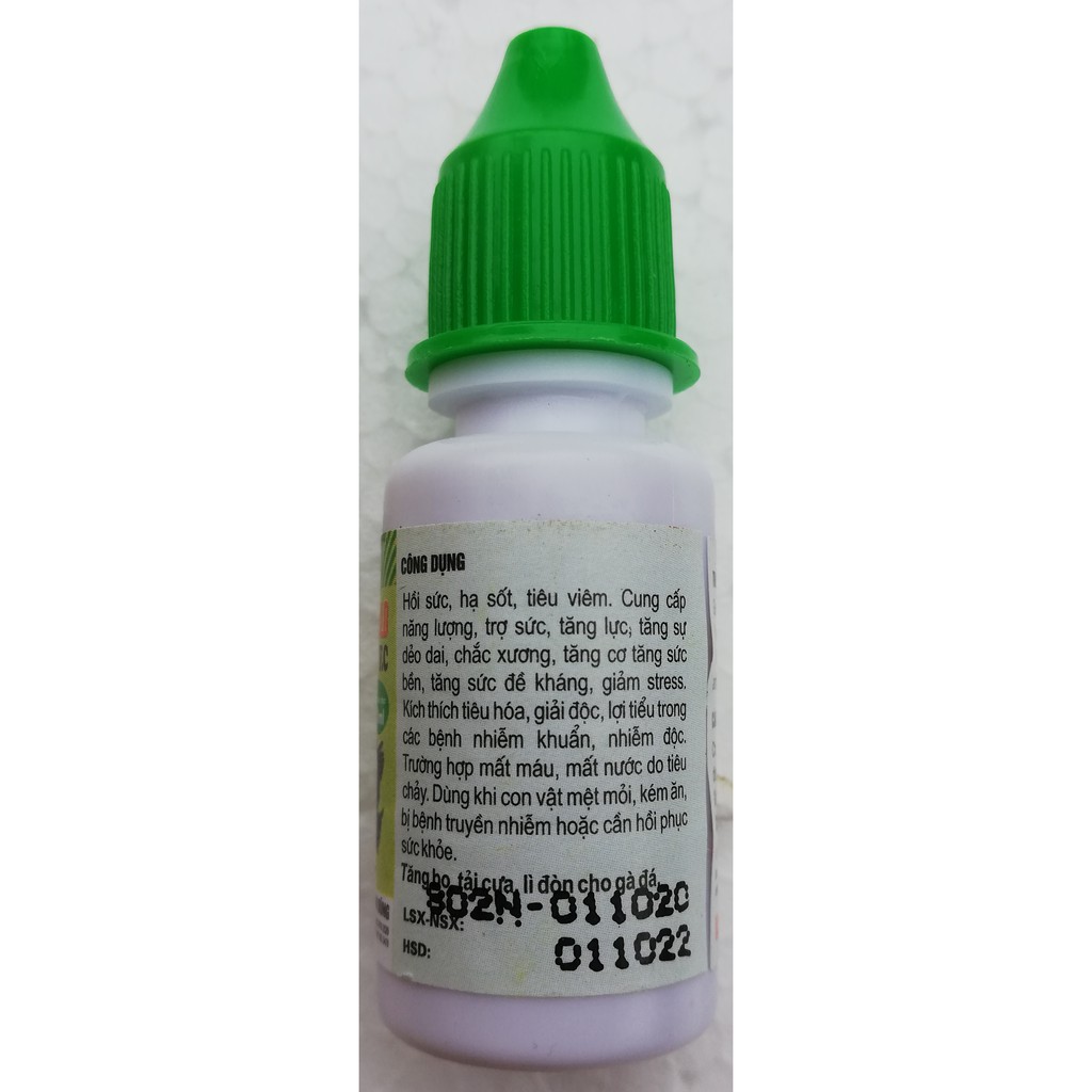 1 lọ TD.GLUCO-C AMIN 10ml Dùng để tăng lực, hồi sức tăng sự dẻo dai, nâng cao sức đề kháng, TĂNG BO, TẢI CỰ, LÌ ĐÒN