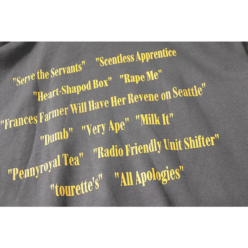 Áo Hoodie Dáng Rộng In Hình Nirvana Nirvana Cá Tính Phong Cách Hip Hop Dành Cho Nam Nữ